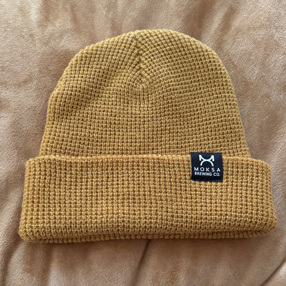 Moksa Brewing Co. Mustard Beanie